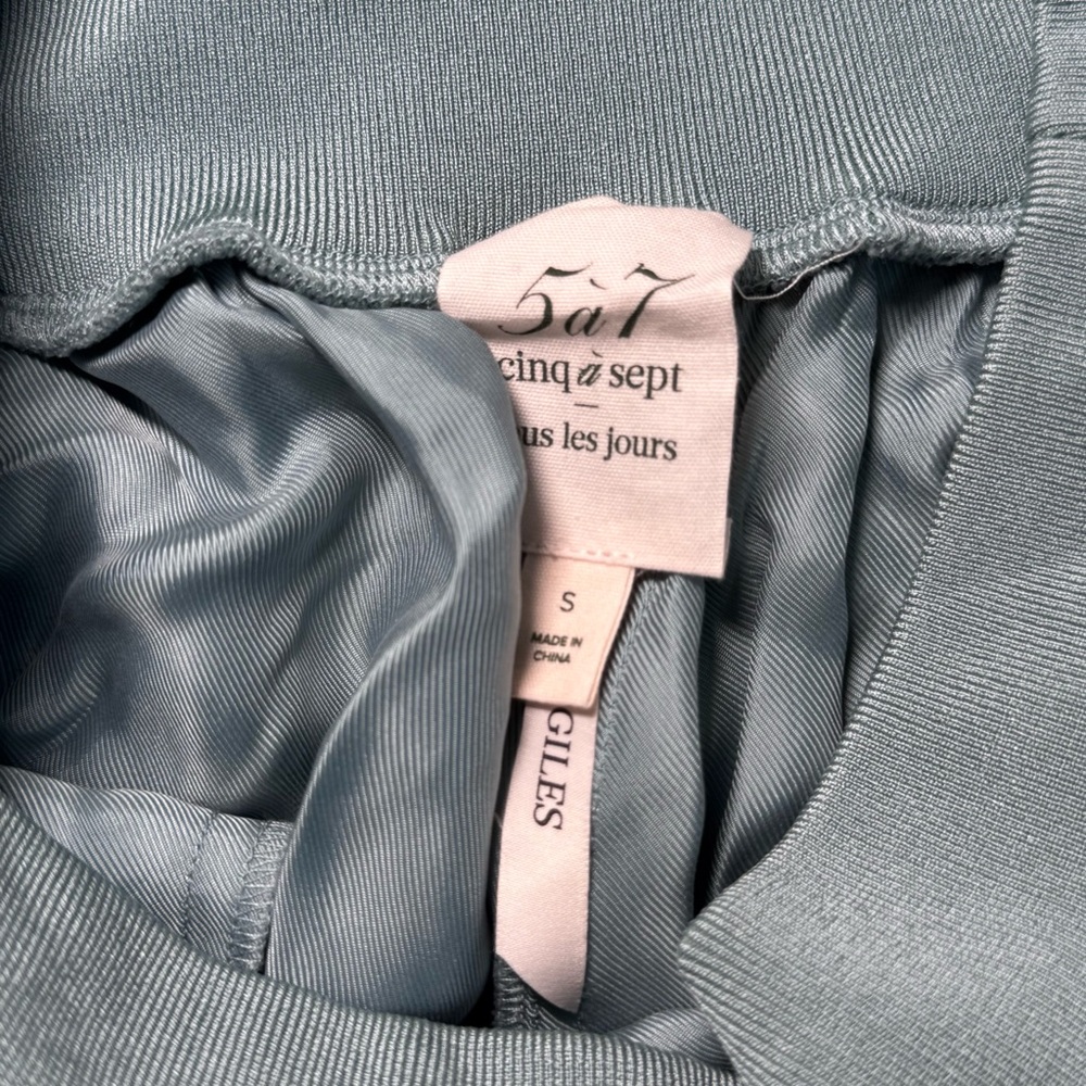 Cinq à Sept Light Blue Joggers - Picture 4 of 7